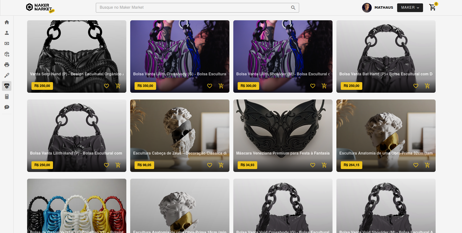 Maker Market platform